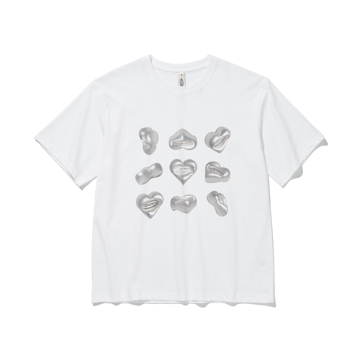 Spinning Heart Tee [silver]