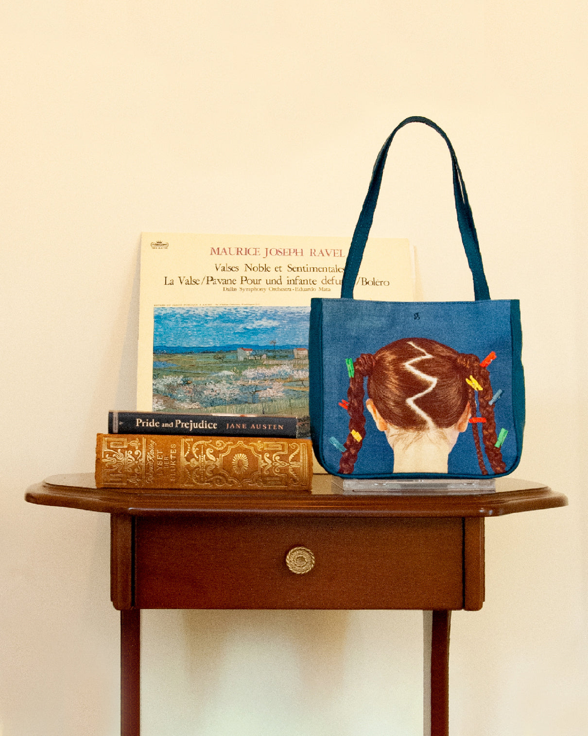 MINI TOTE BAG_BLUE