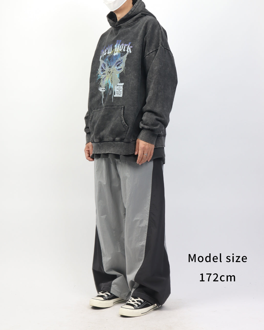 Mell Nylon ColorBlock Pants_2color