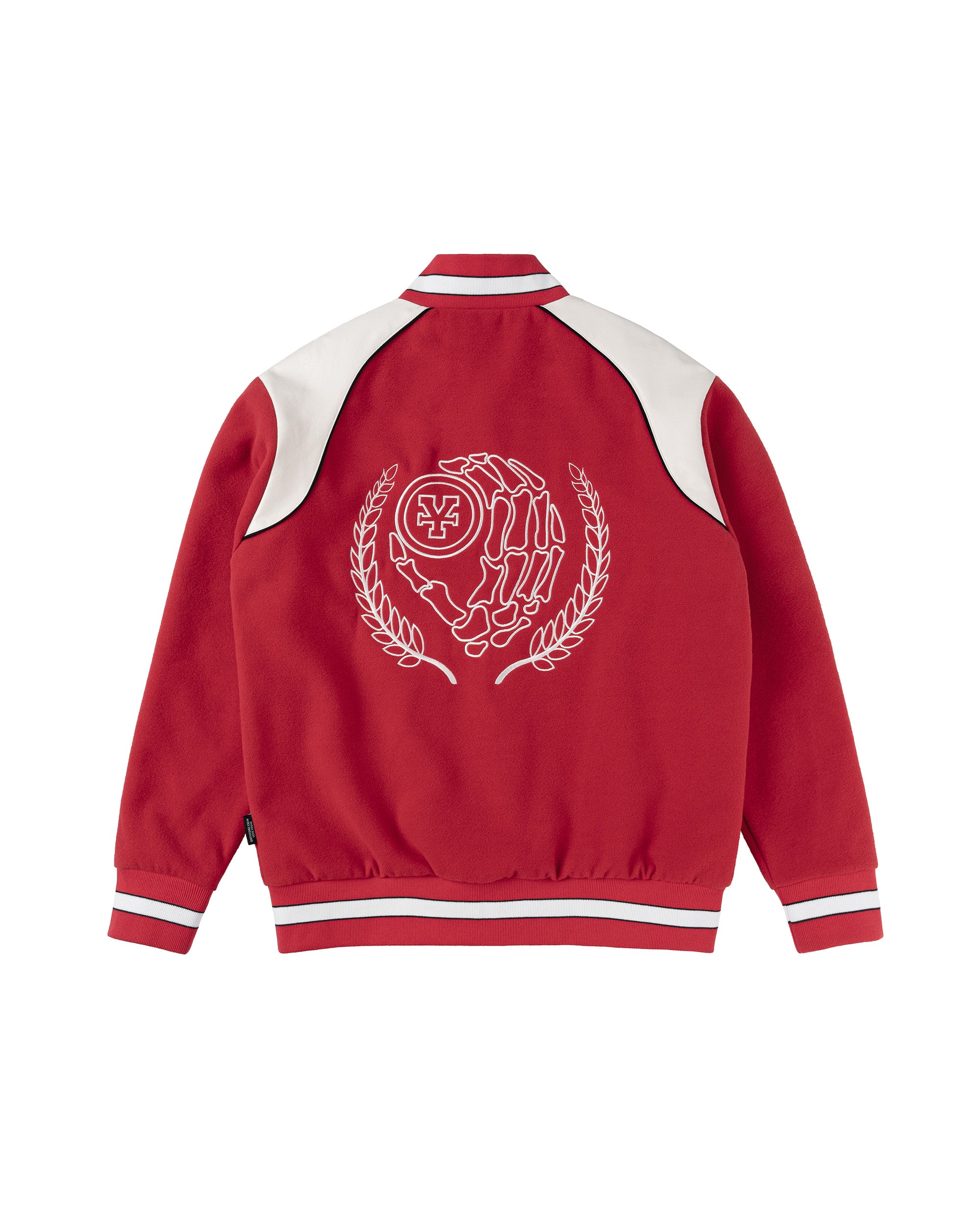 University Felt Varsity Jacket - Red