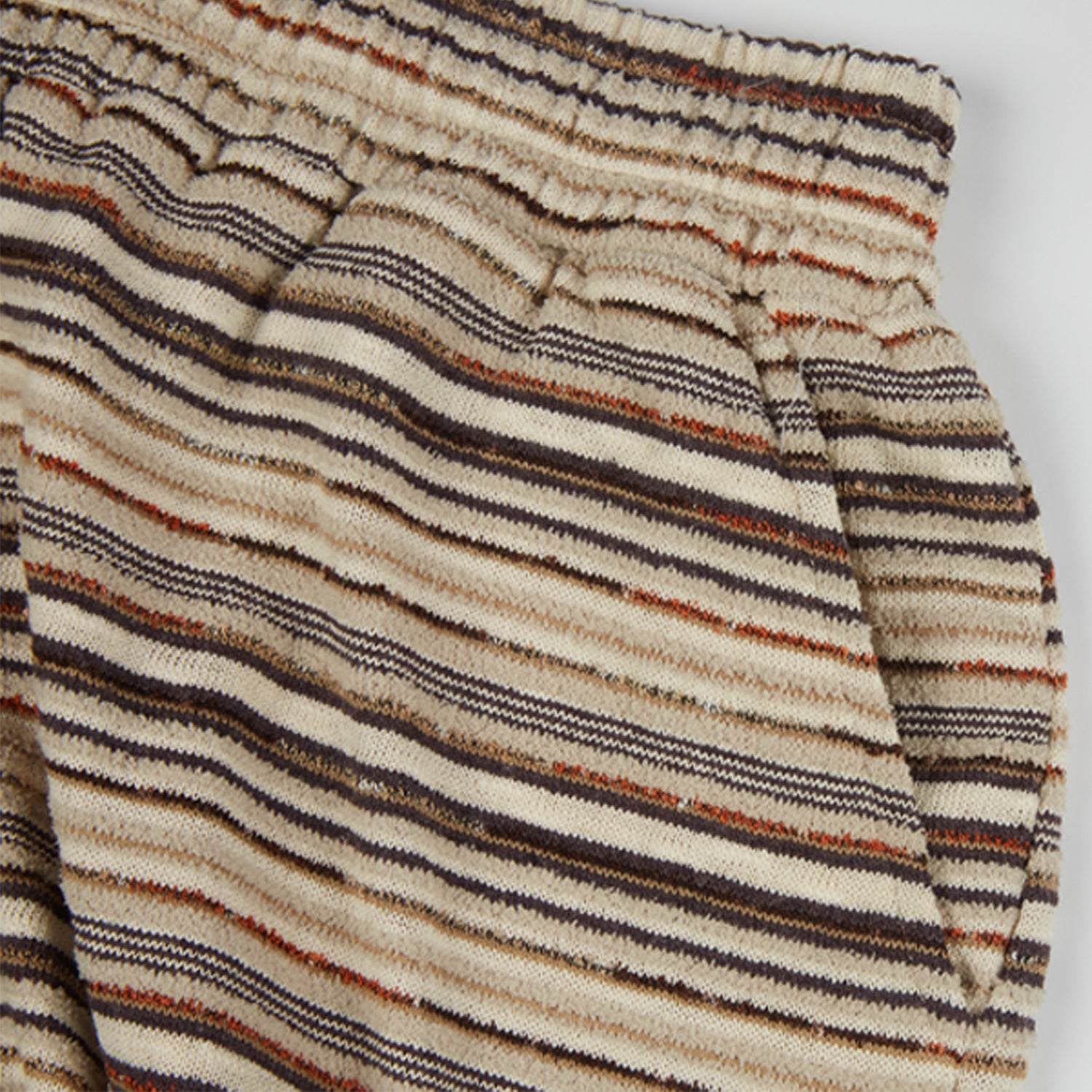 Stripe Knit Skirt [Beige]