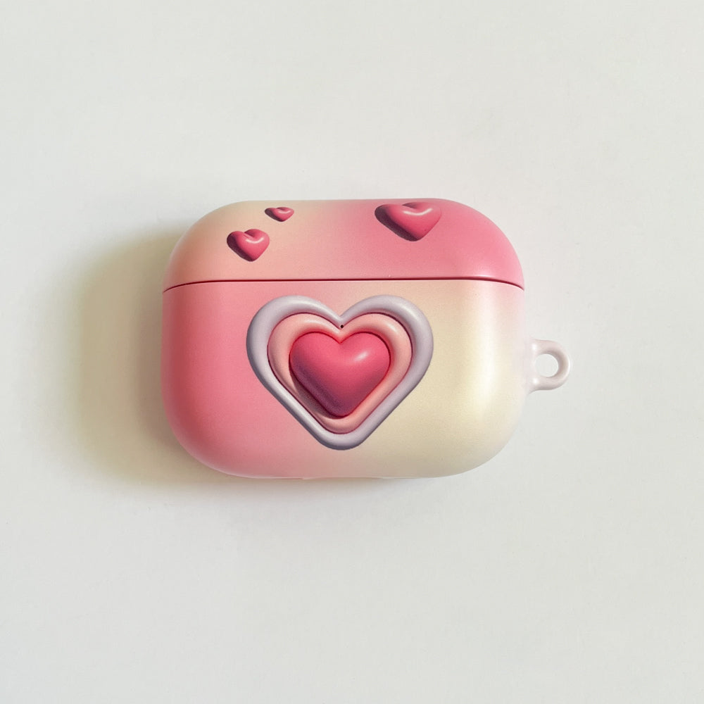 Heart Pink (Airpods Matt Case)