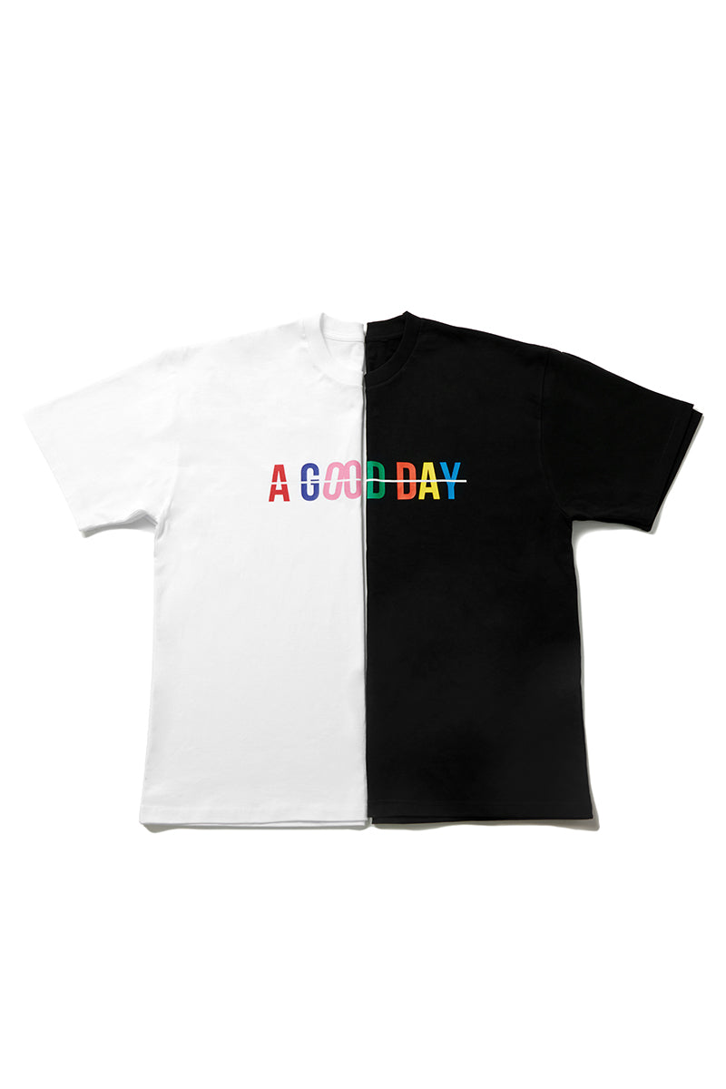 RAINBOW LOGO T-SHIRTS (BLACK)