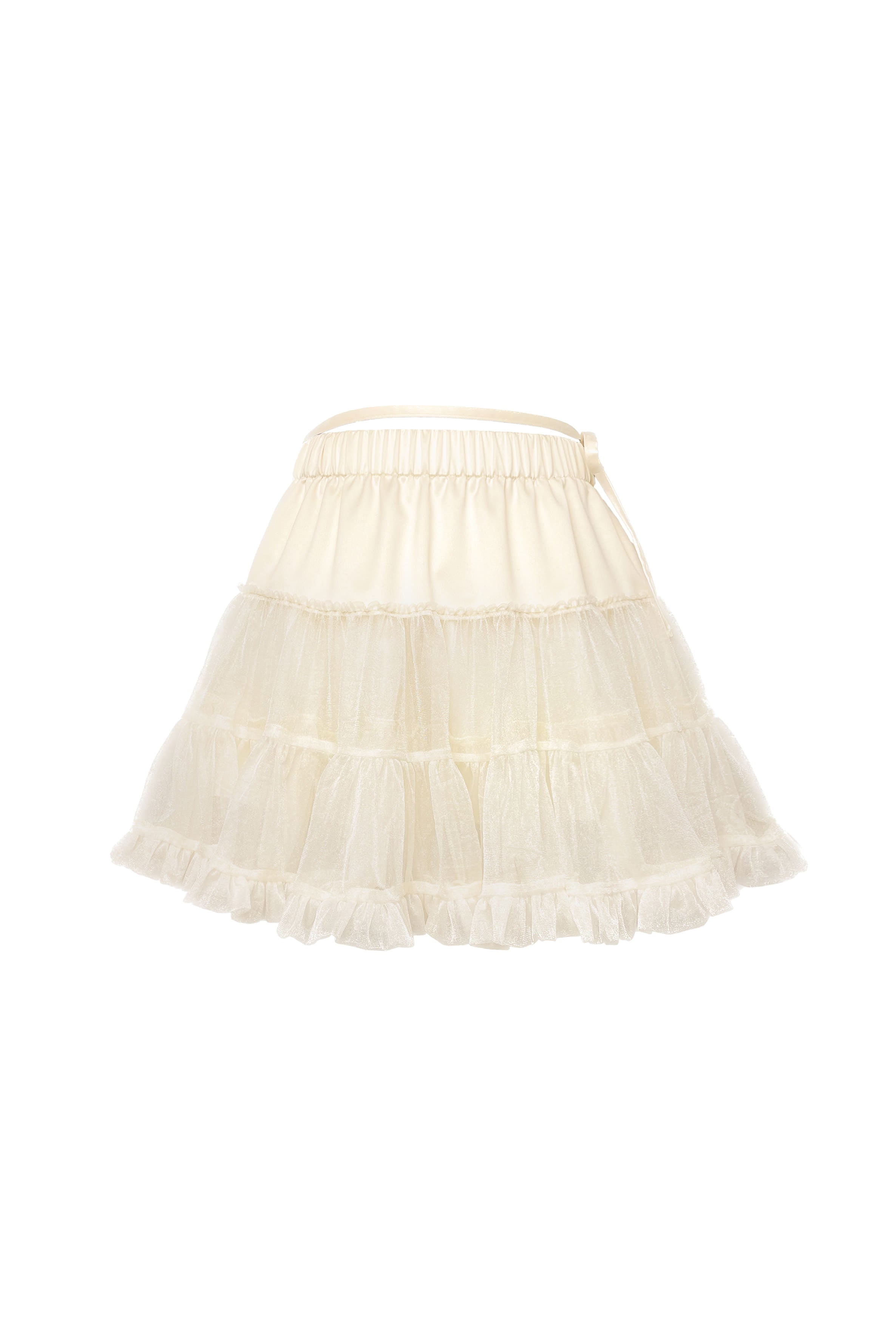 2-WAY KIRI TUTU SKIRT _CREAM