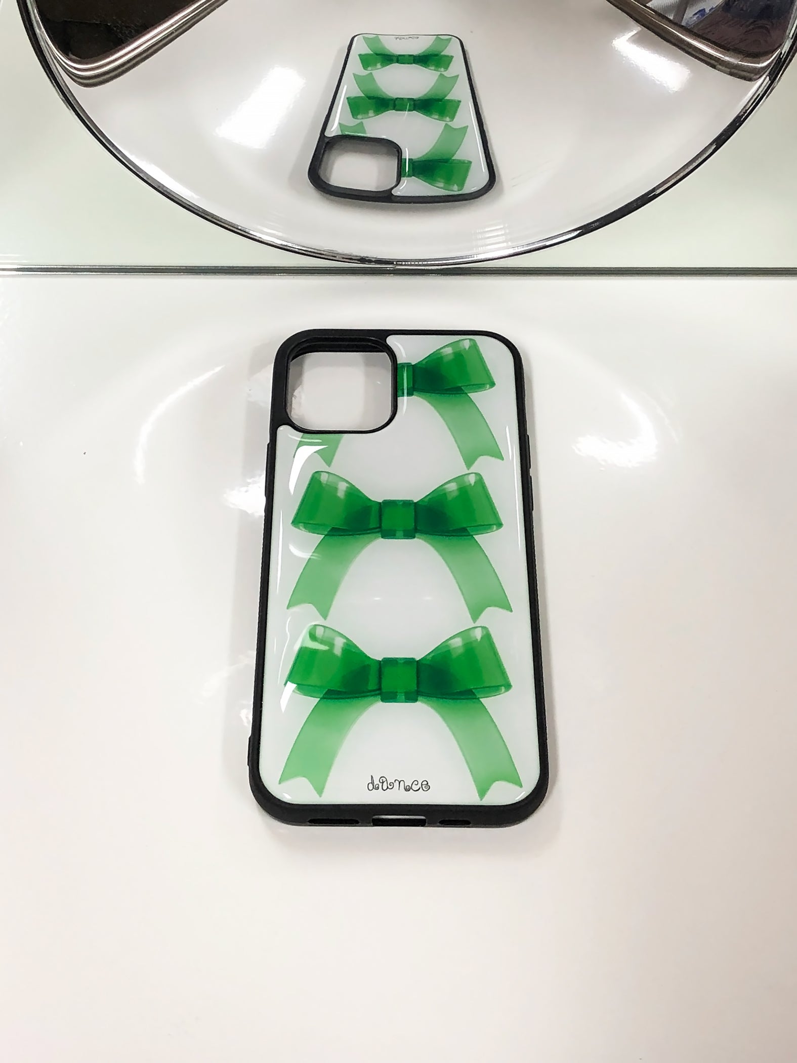 (GREEN) JELLY RIBBON EPOXY CASE