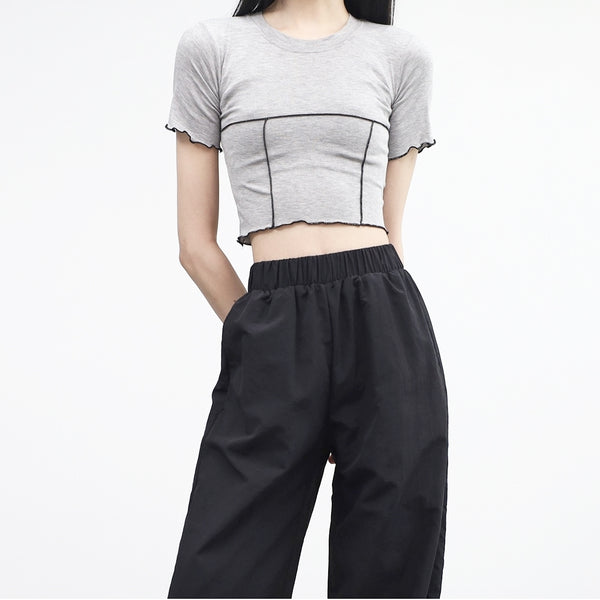 Strop Line Half T-Shirt