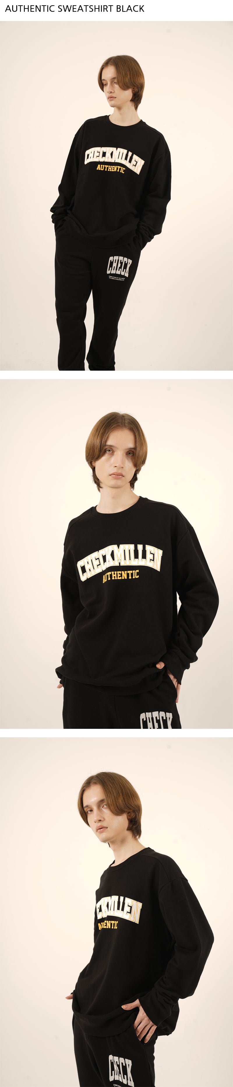 AUTHENTIC SWEATSHIRT (BLACK)