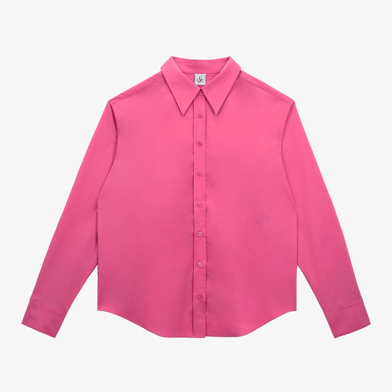 WRINKLE FREE BASIC SHIRT_DARK PINK