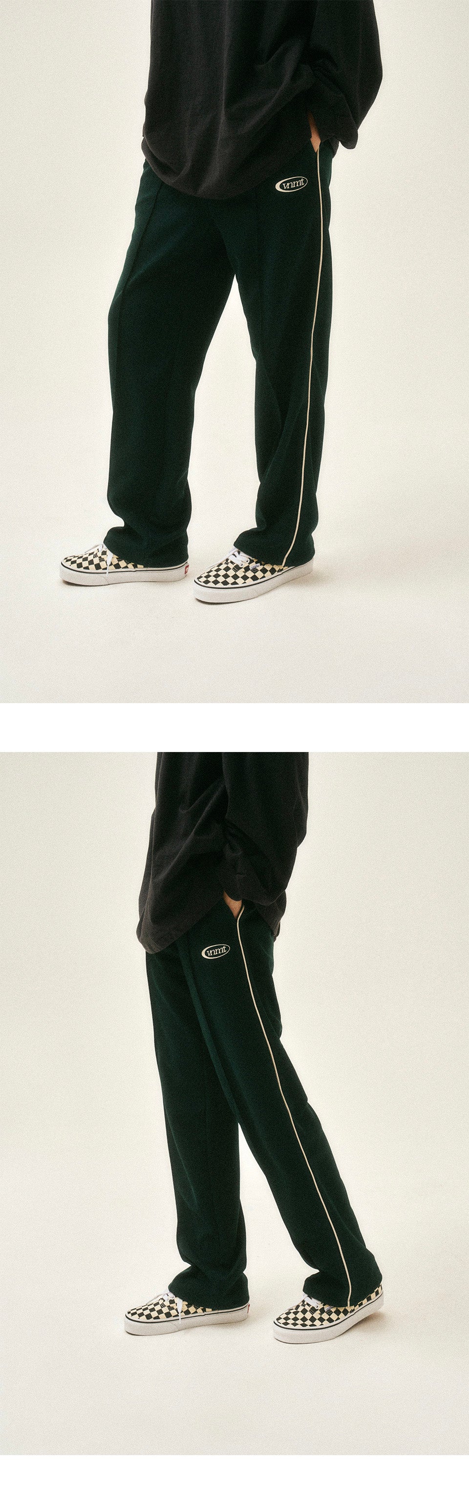 Sport logo track pants_black