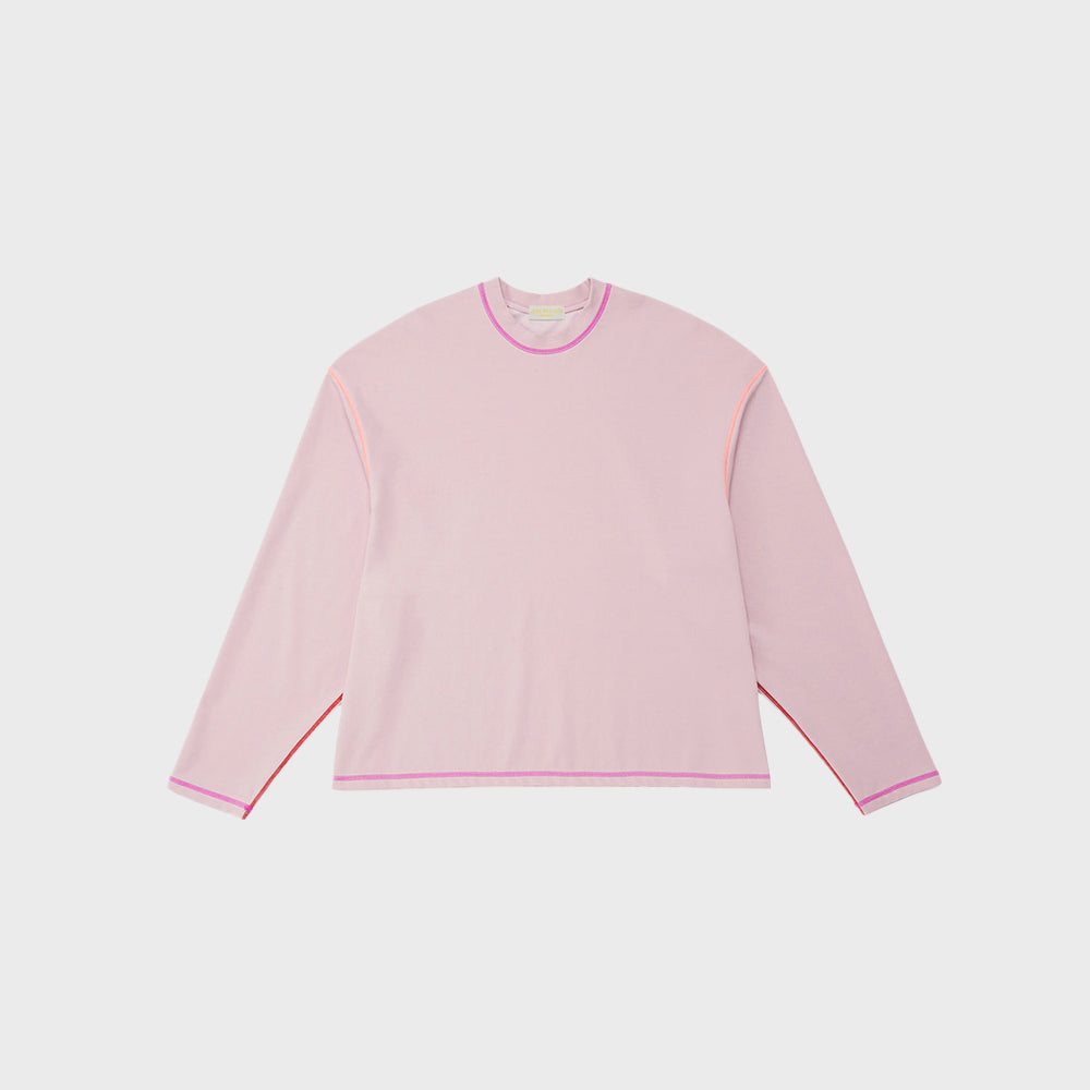 OVER AND OVERLOCKED JERSEY_PINK