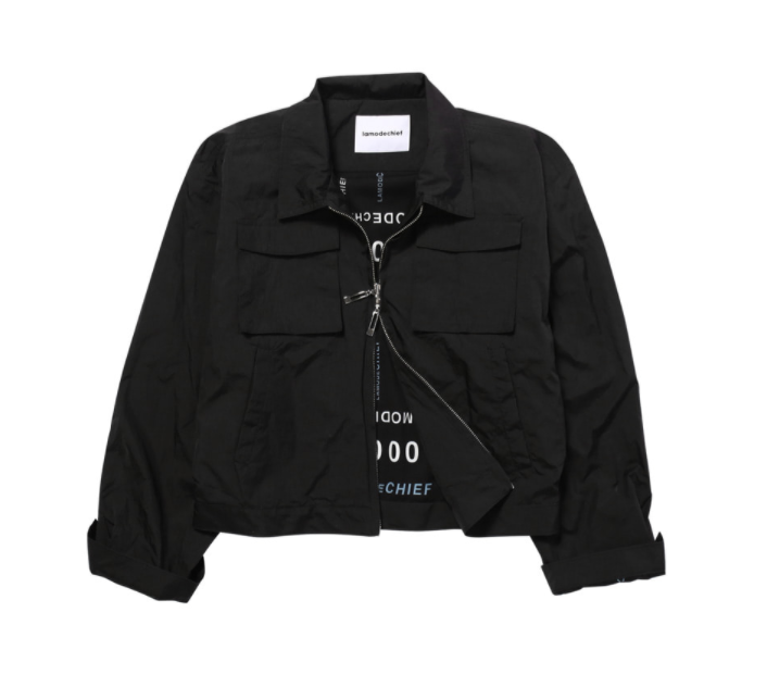 LAMODE OVERFIT SCAR CROP JACKET