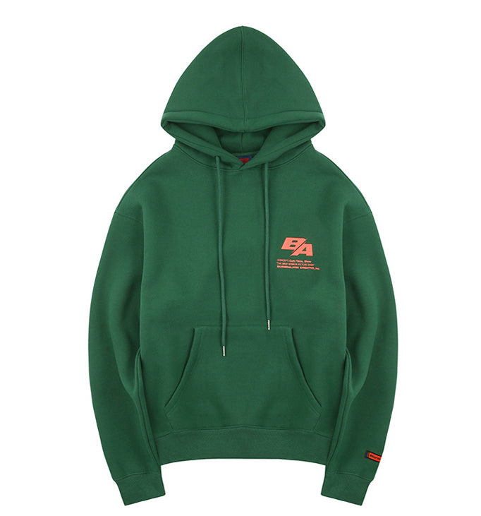 BA NEW LOGO HOODIE - DARK GREEN