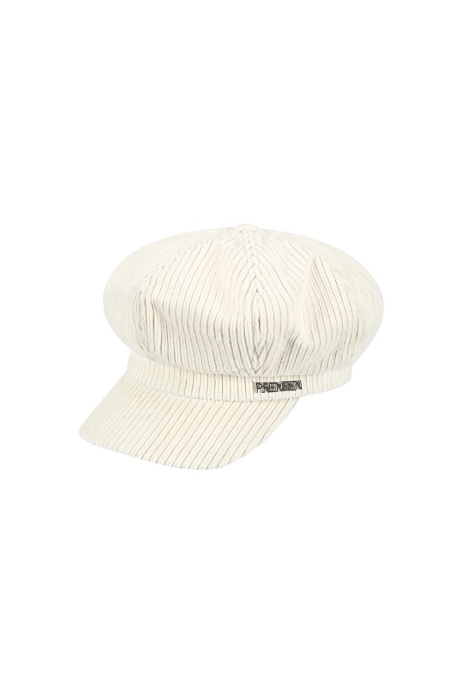 Corduroy newsboy cap