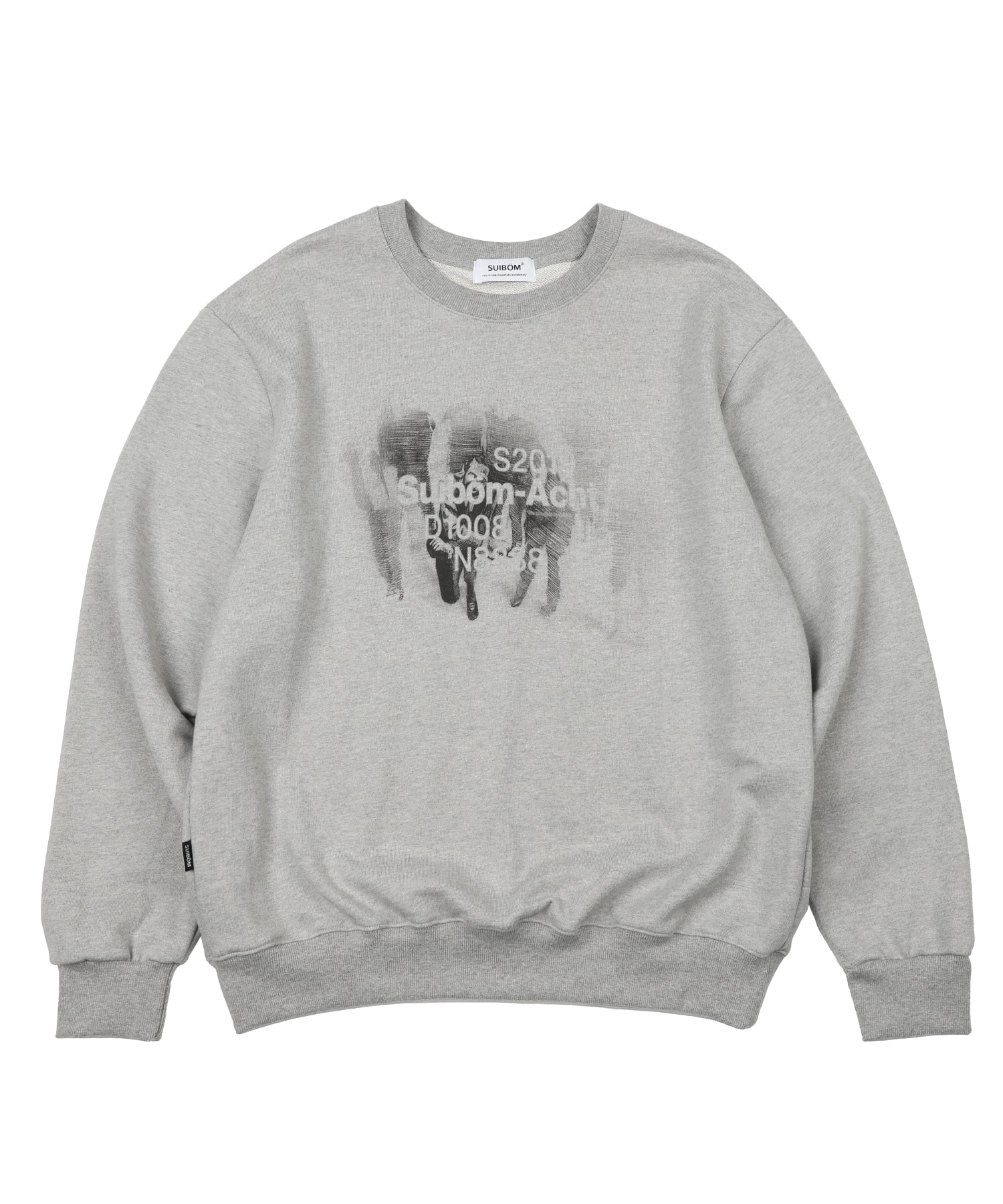 Groovin Sweatshirt - Melange Grey