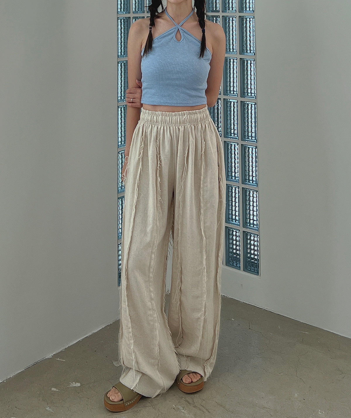 Grunge Decky Wide Pants (3color)