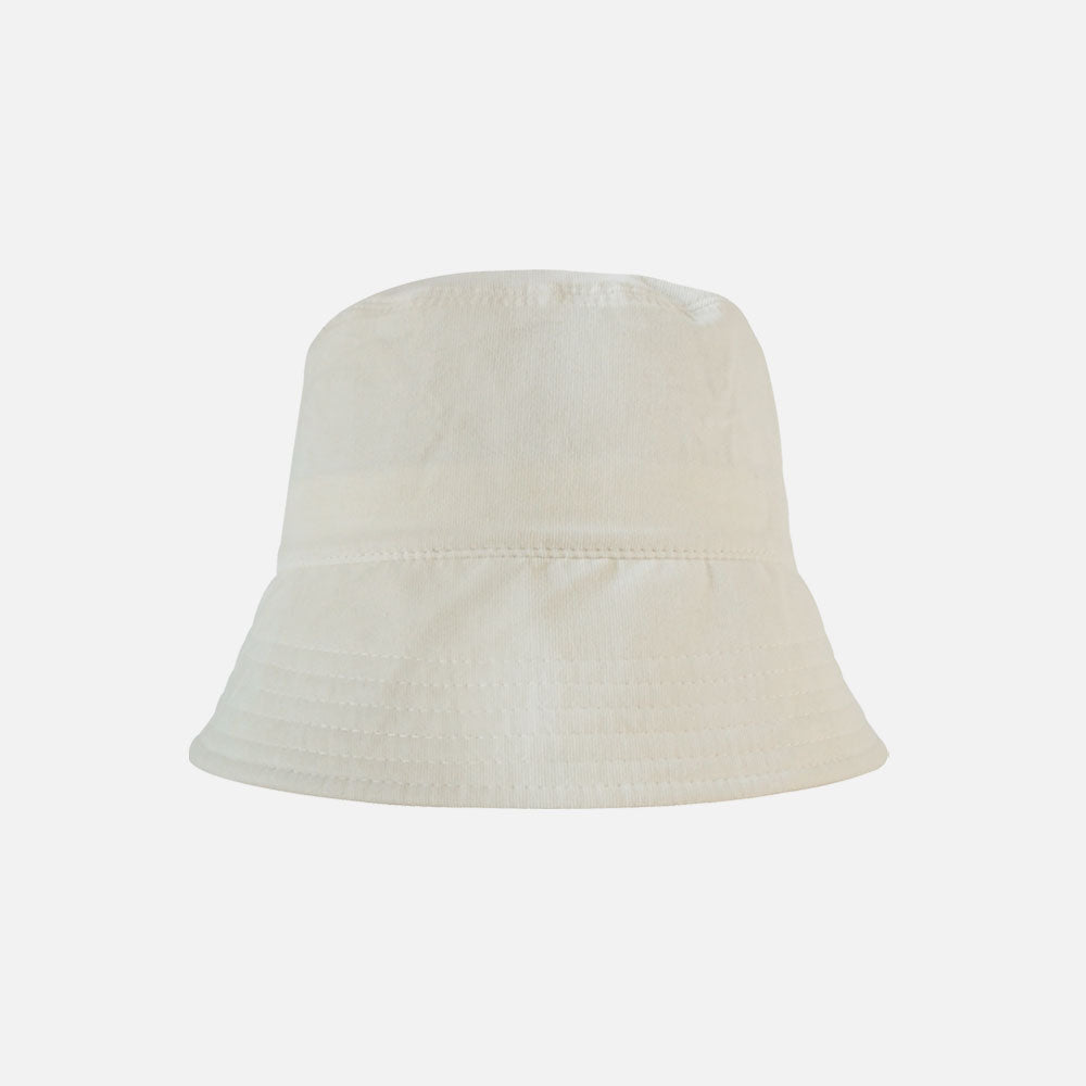 CORDUROY BUCKET HAT (IVORY)