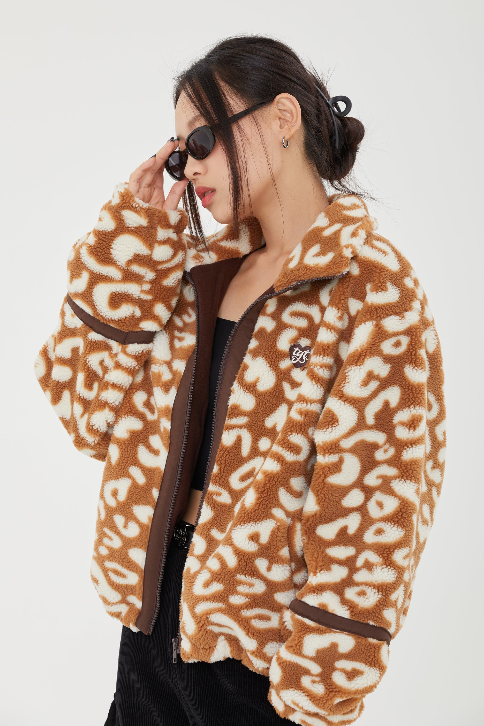 LEOPARD SEARING JACKET