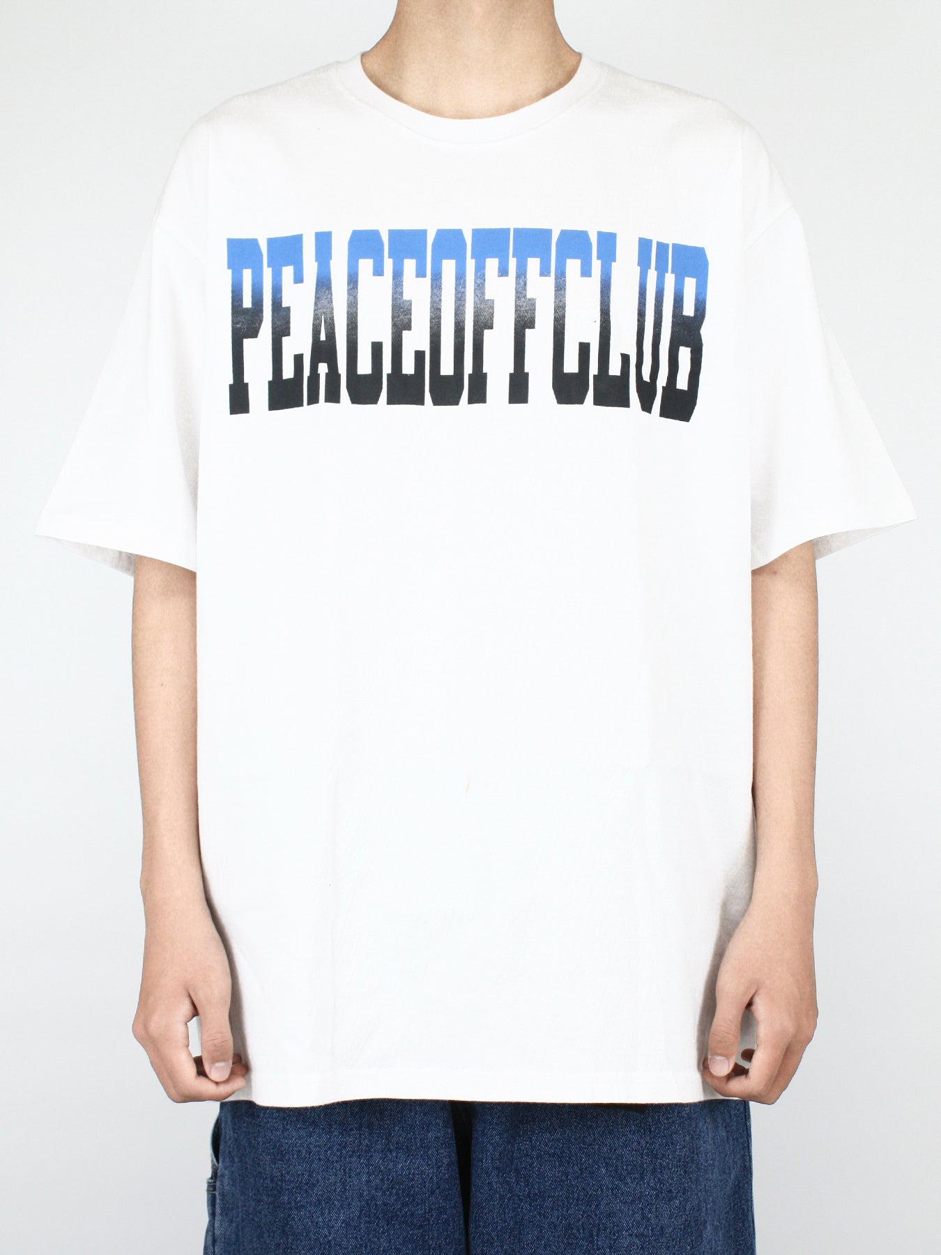 Gradation_Logo Short Sleeve Tee WHITE