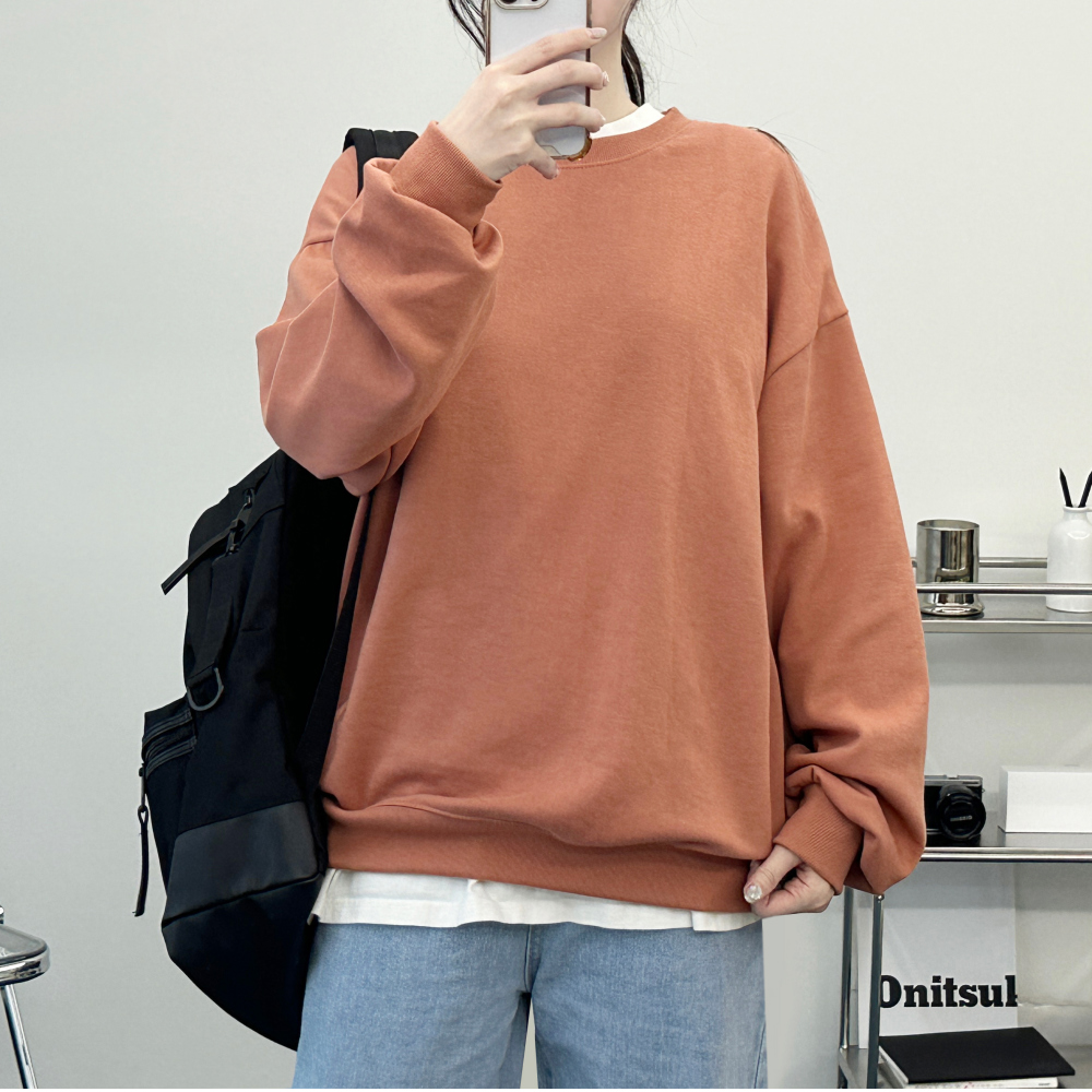 Oversized Color Sweatshirt