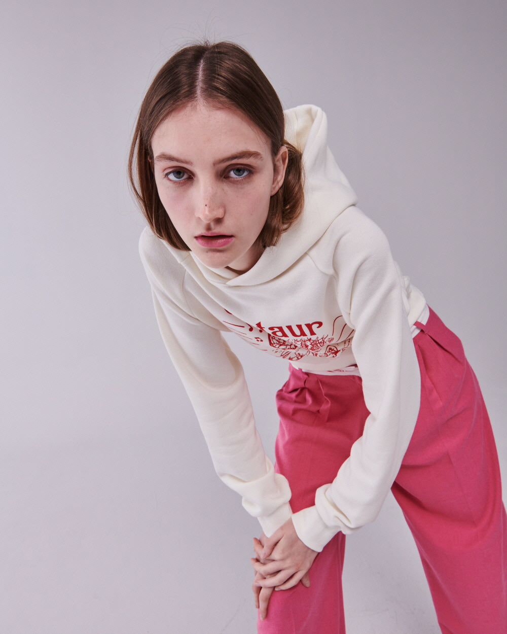 STORY CROPPED HOODY_IVORY