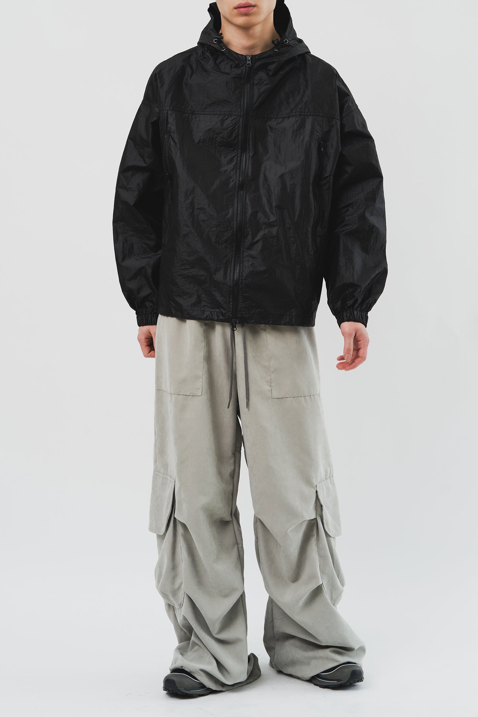 Low-rise Cargo Pants (3color)