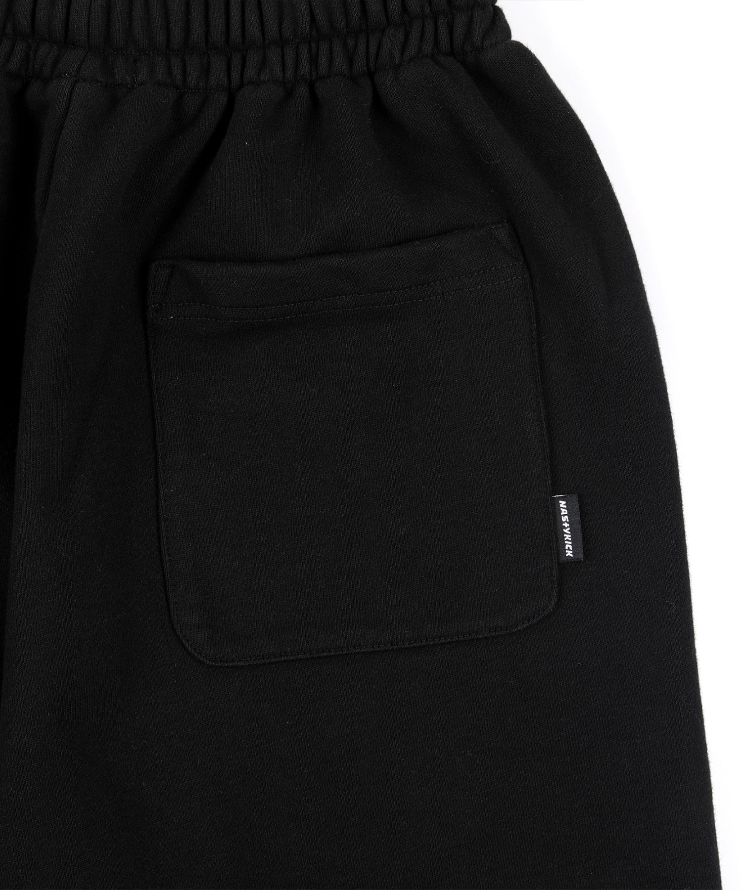 [NK] Denim Patch Sweatpants (Black)_K23ZC216