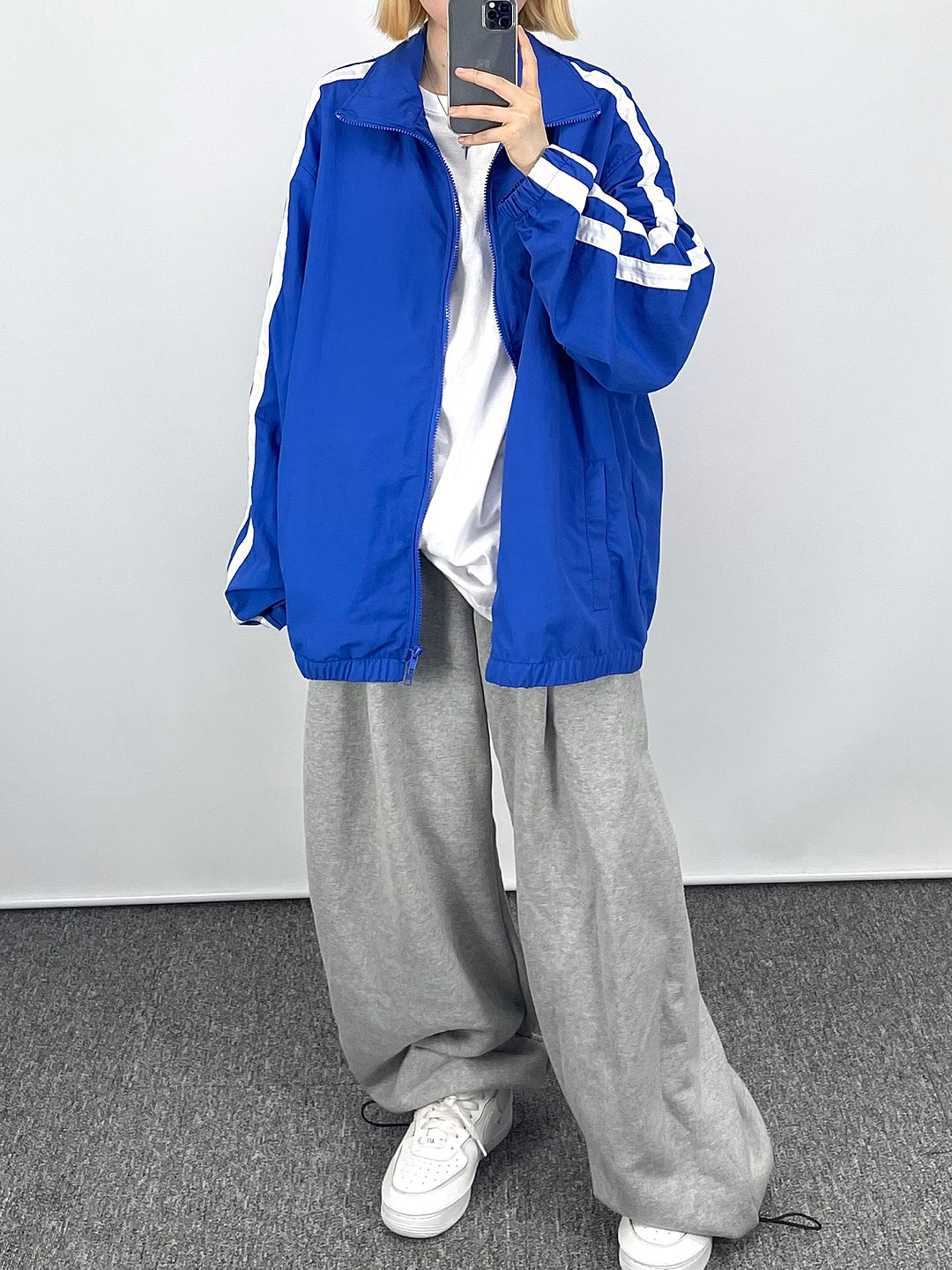 Two-Line Windbreaker