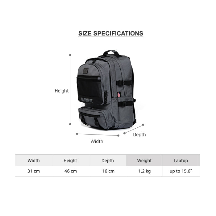 8011 Tanker Backpack Grey