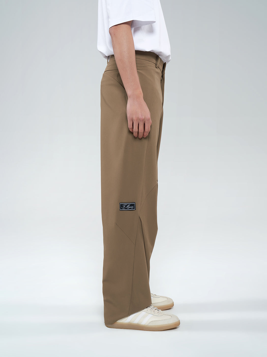 23SS Deconstructive Draped Suit Pants