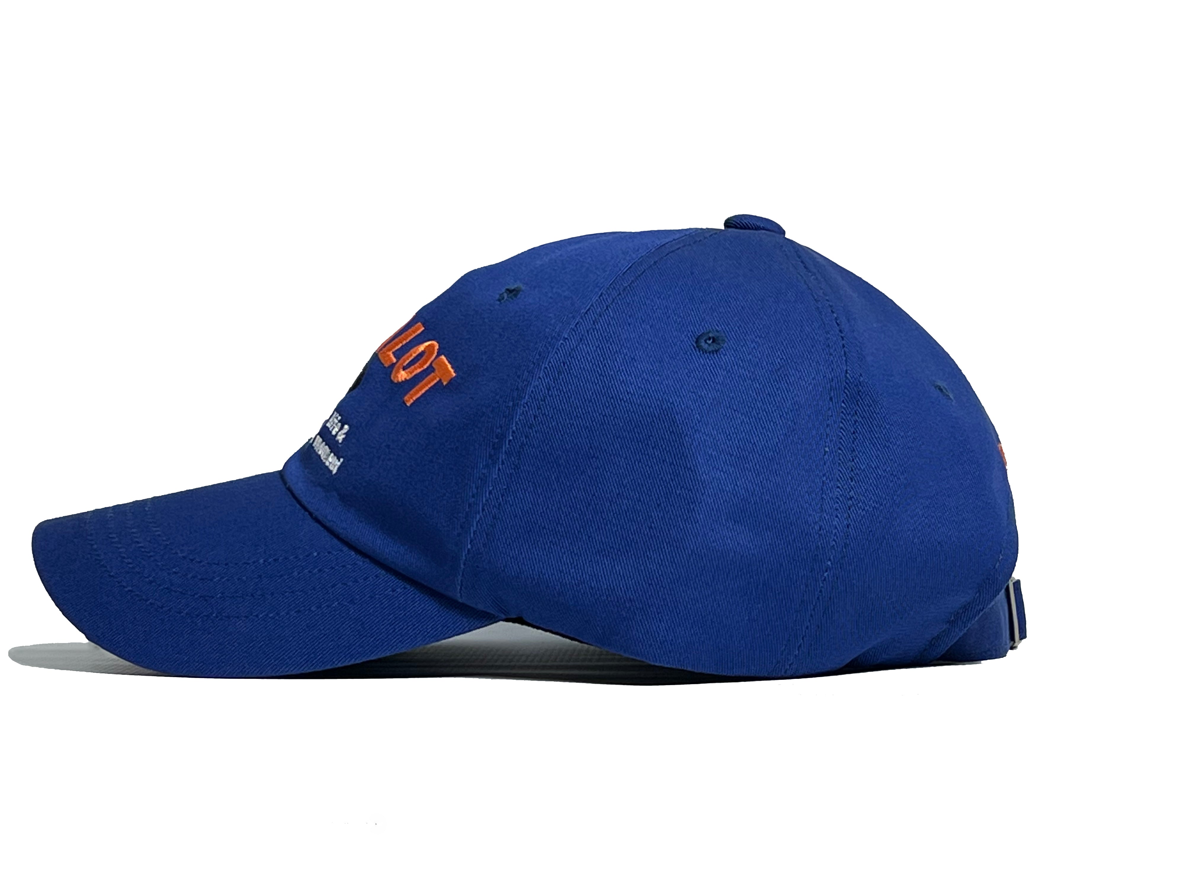 Lettering logo ball cap - blue