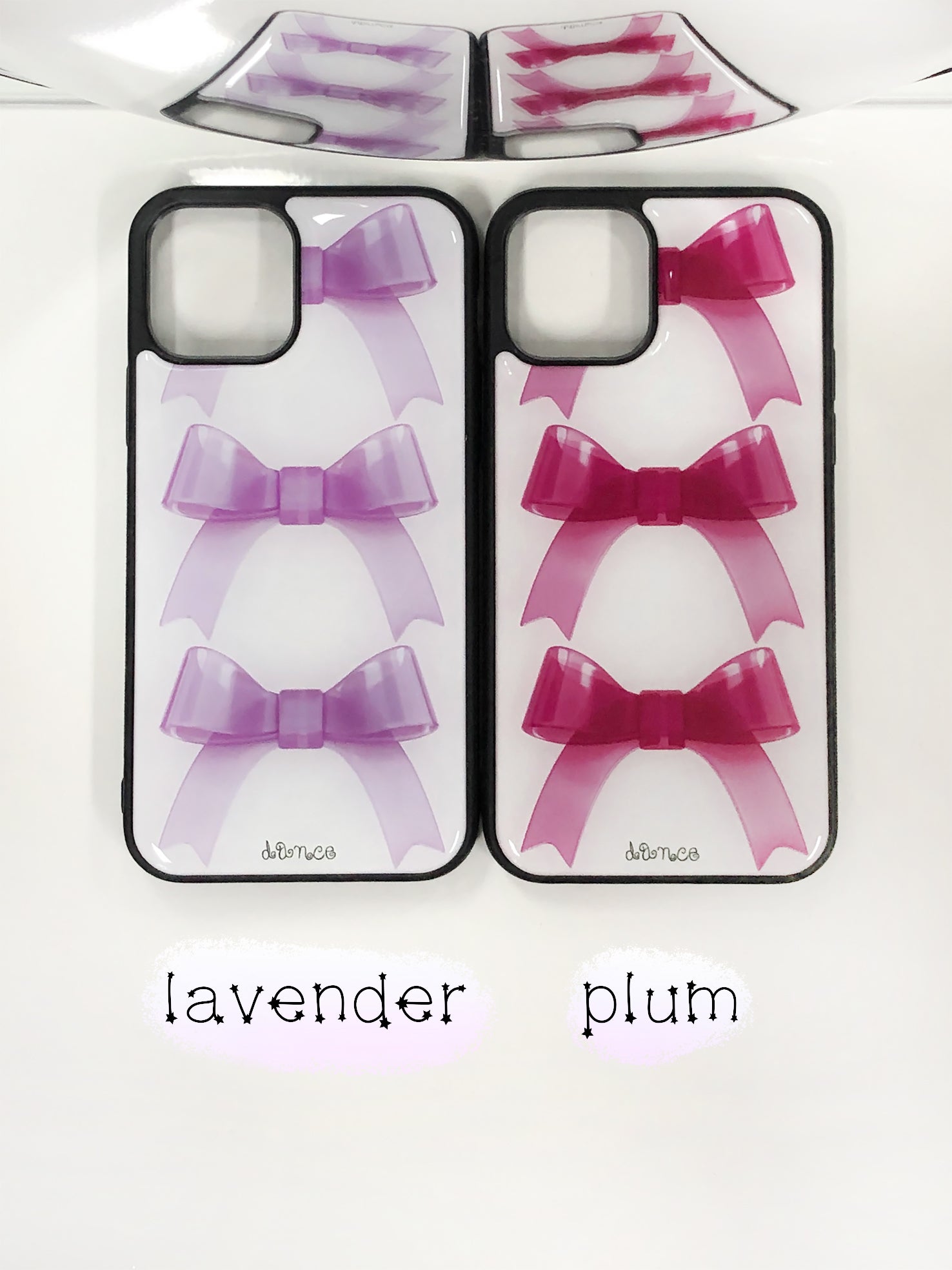 (PLUM) JELLY RIBBON EPOXY CASE