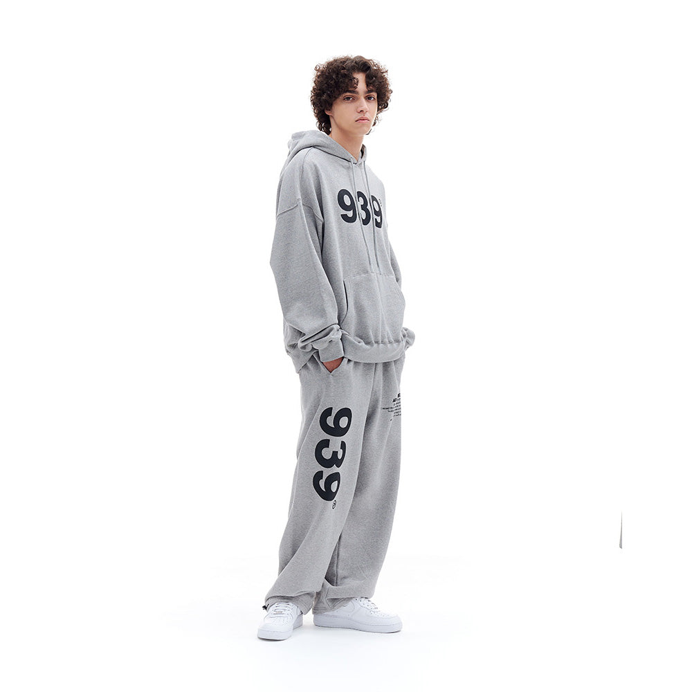 939 LOGO HOOD (GRAY)