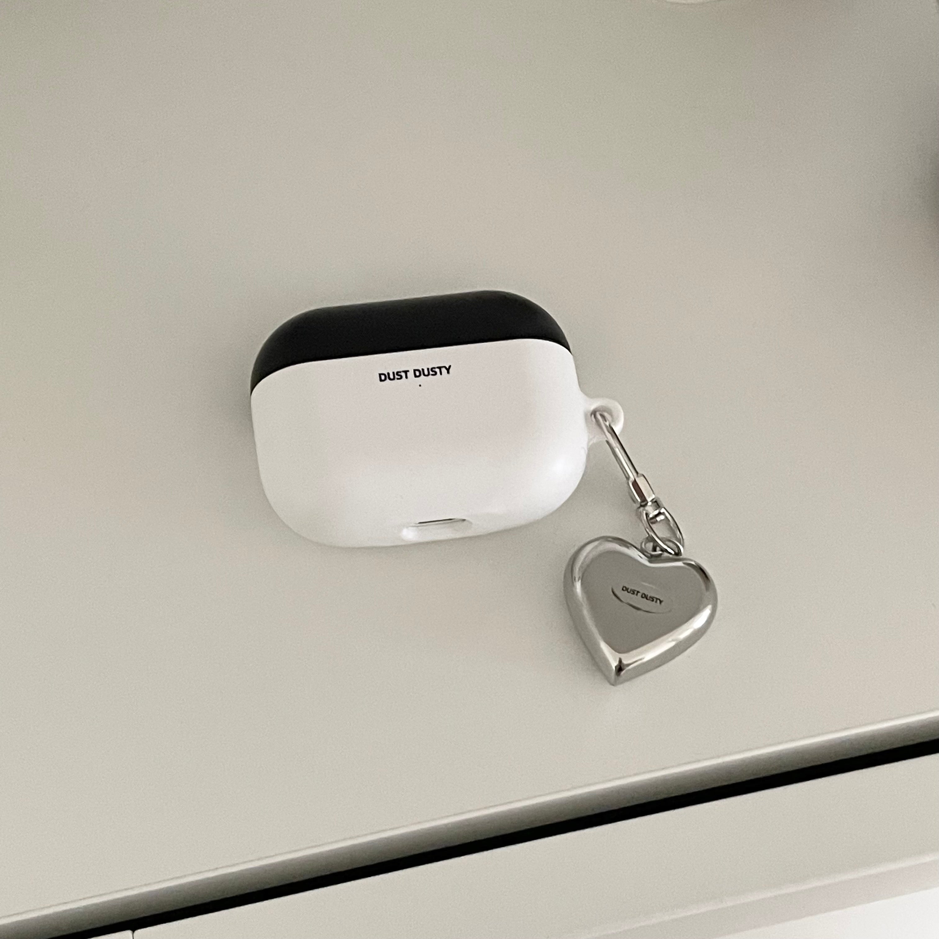 white black airpods case