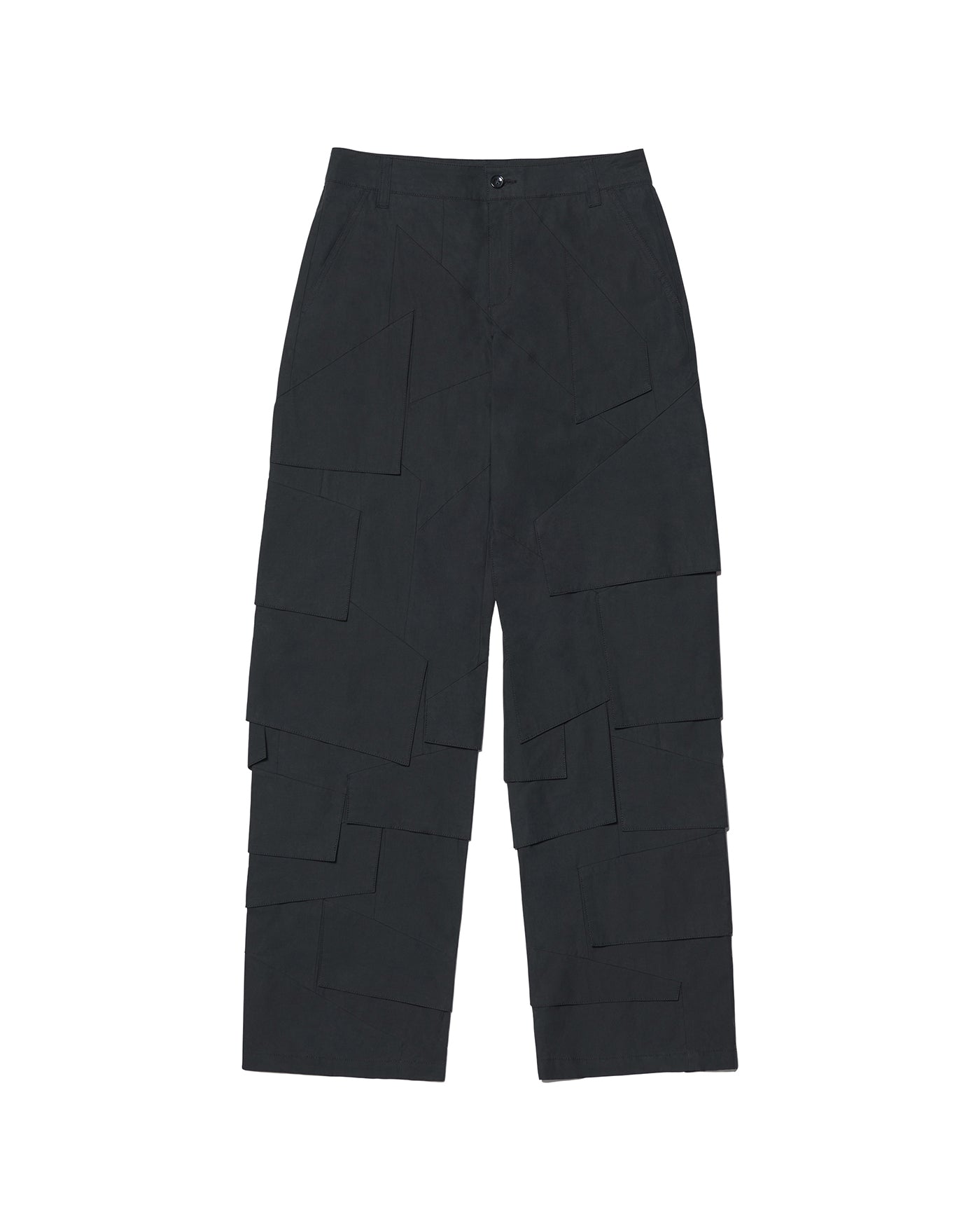 ボタン コーデュロイ パンツ / Button Corduroy Pants [Black] – 60