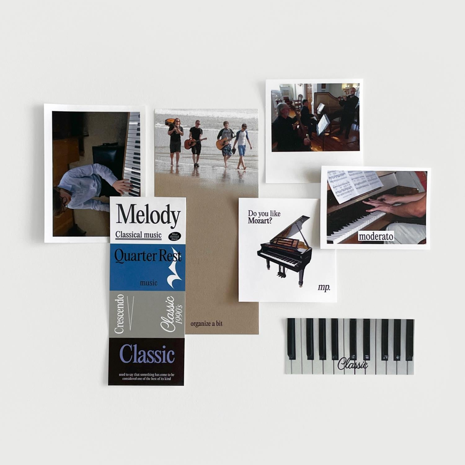 oab music pack / scrap sticker set