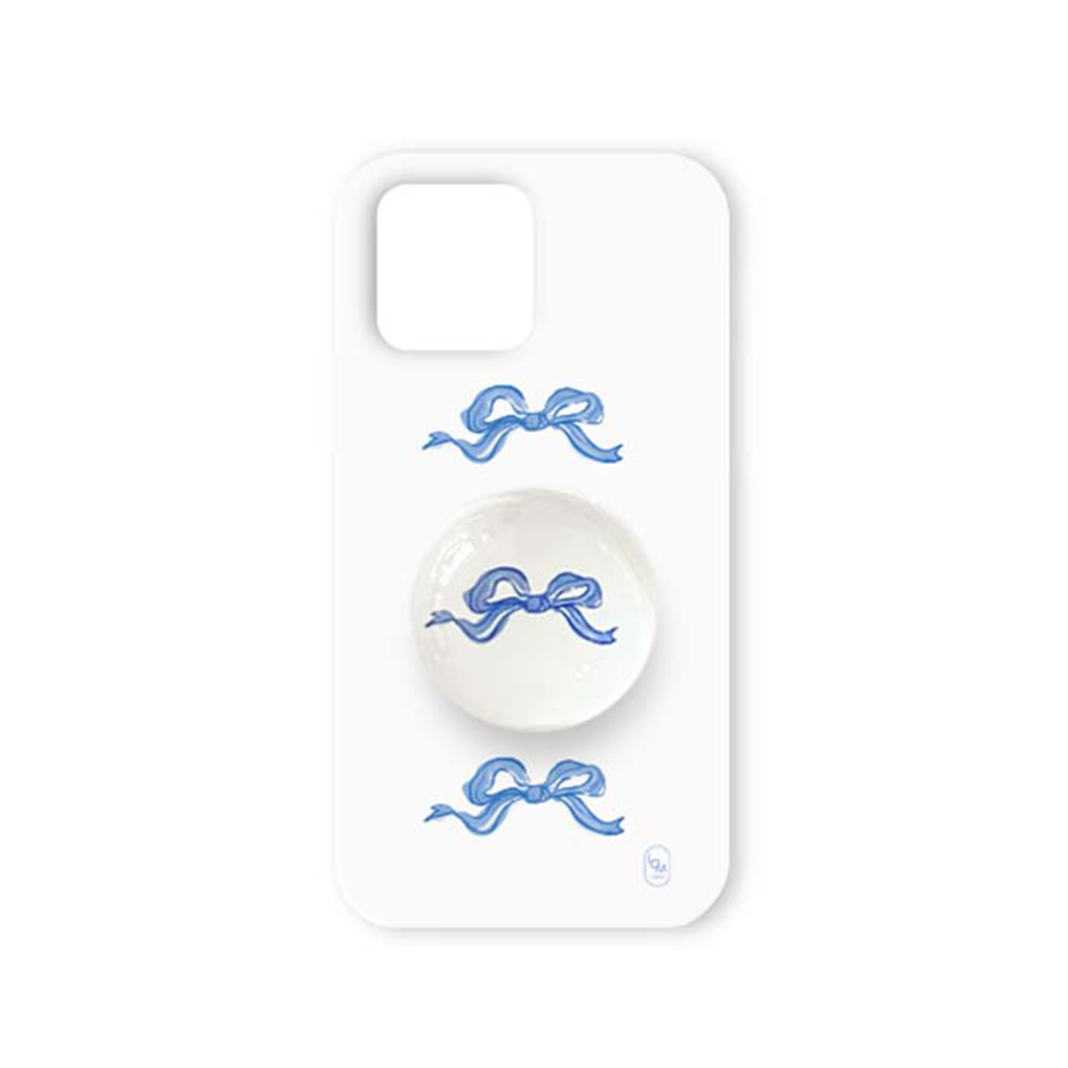 [SET] present series : blue ribbon lI phone case