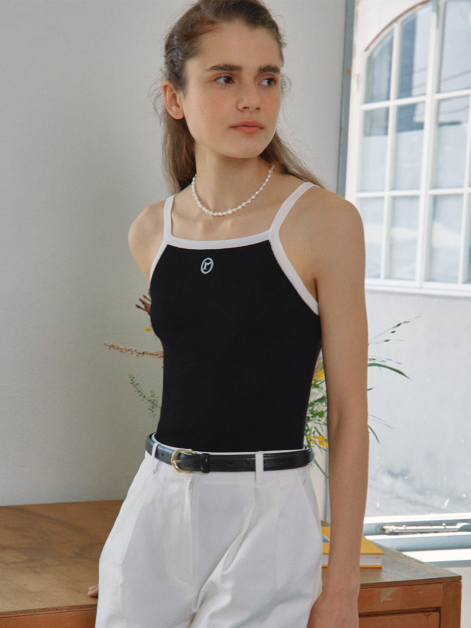 ROLA SLIM SLEEVELESS BLACK