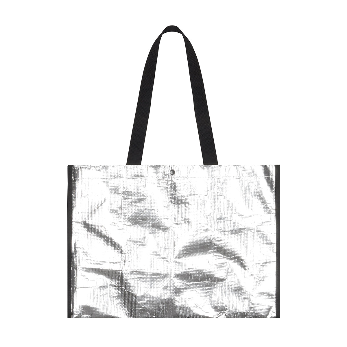 AM LUV TARPAULIN BAG (SILVER)