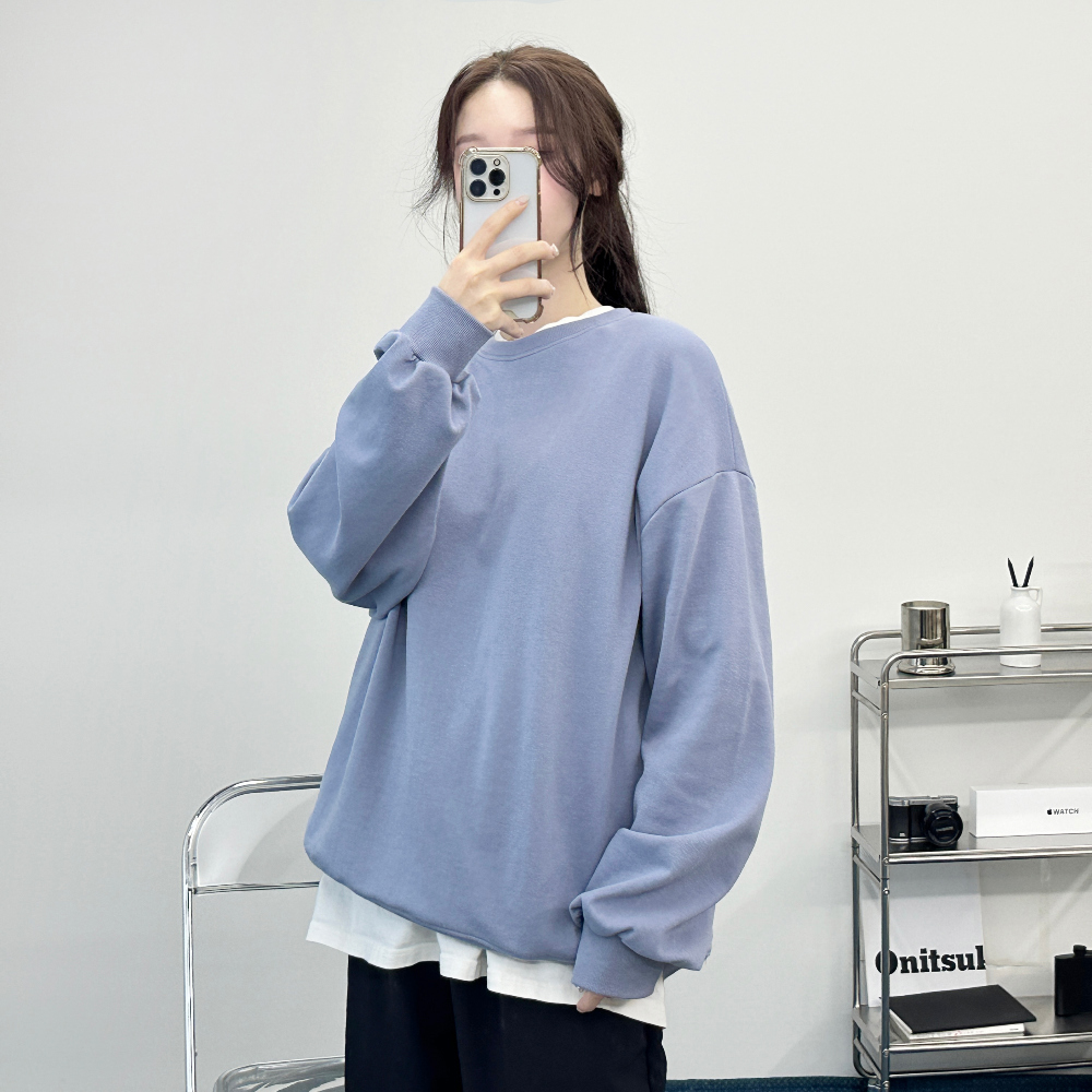 Oversized Color Sweatshirt