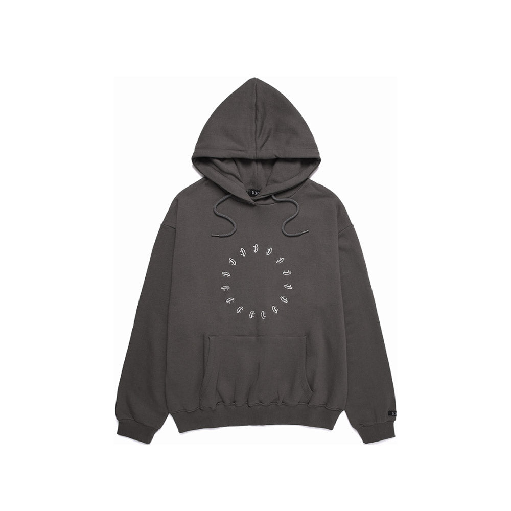 SMILE EMBROIDER HOODIE