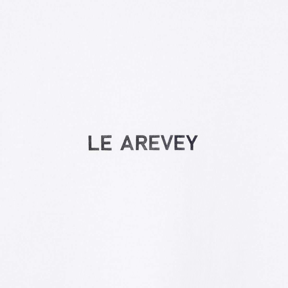 LE AREVEY ORIGINAL LOGO T-SHIRT WHITE [WOMAN]