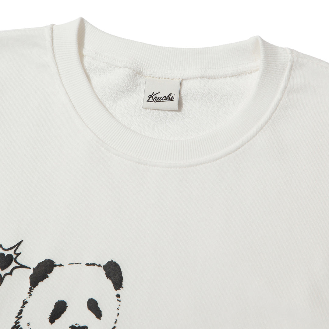 HUNGRY PANDA SWEATSHIRT (IVORY)