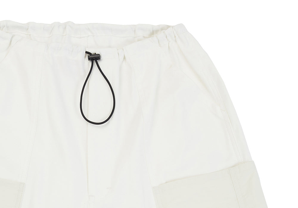 BERMUDA DRAWSTRING PANTS_CREAM