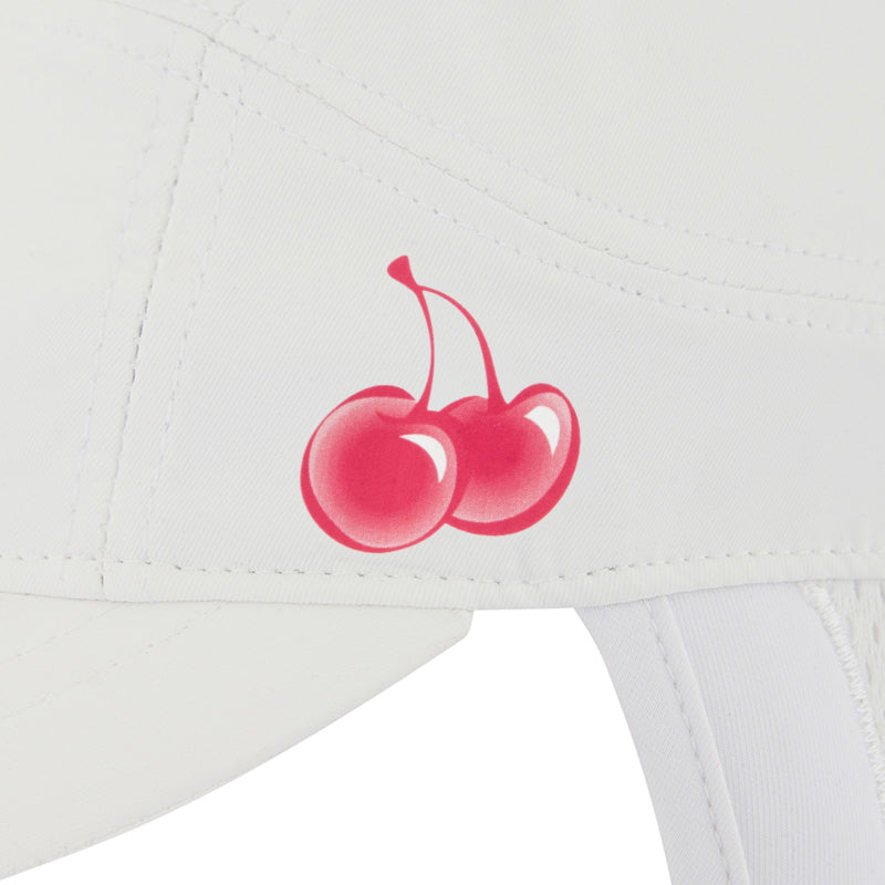 SMALL CHERRY BLUR SURFING CAP [WHITE]