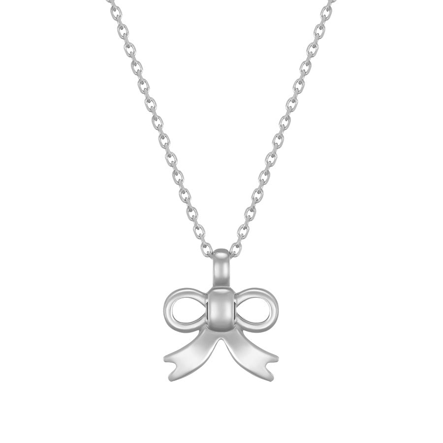 [23FW][sv925]gift ribbon necklace