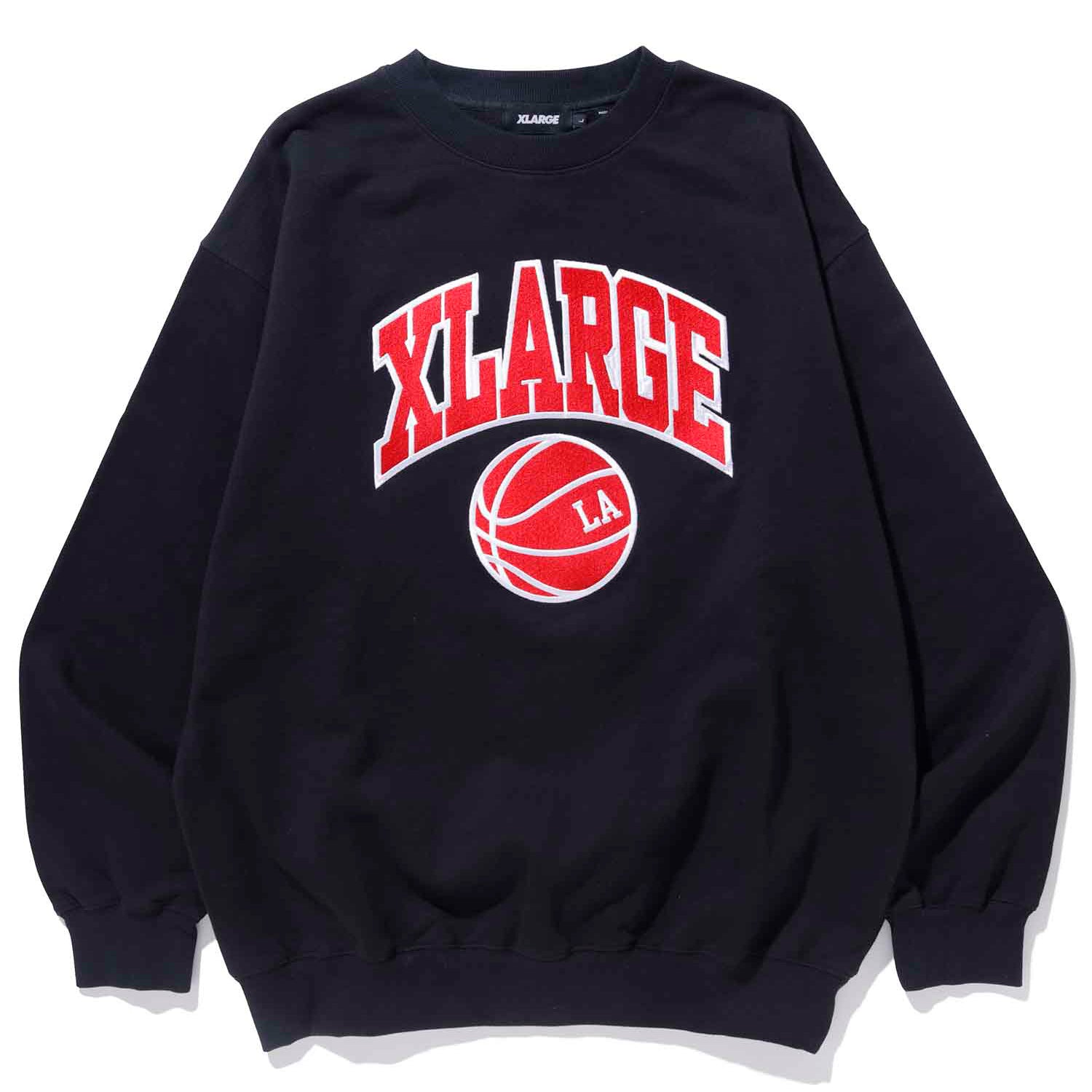 COLLEGE LOGO CREWNECK SWEAT