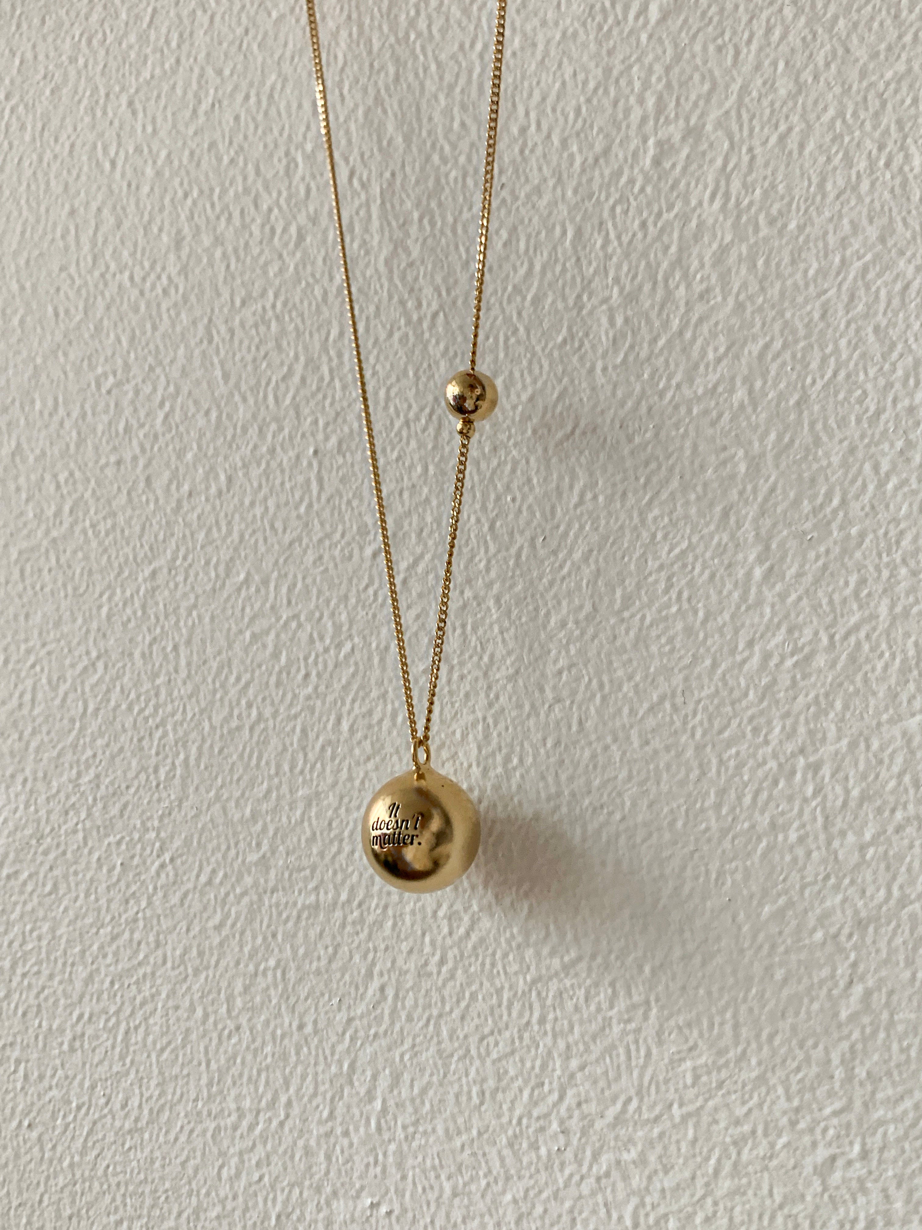 Pool necklace (Gold) 