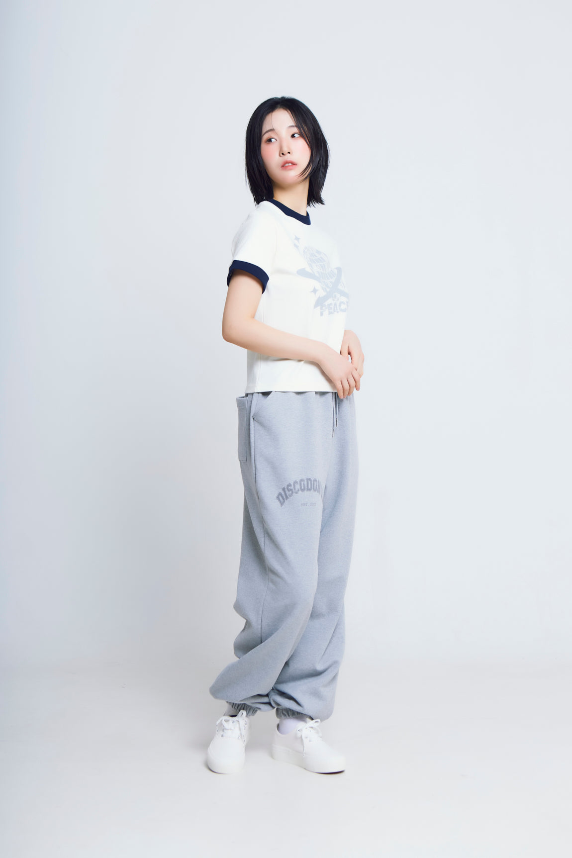 castela sweat jogger pants_gray