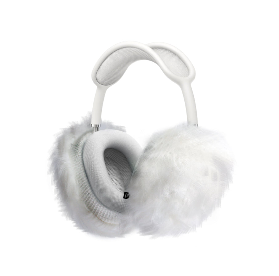 fluffy fur case_ white