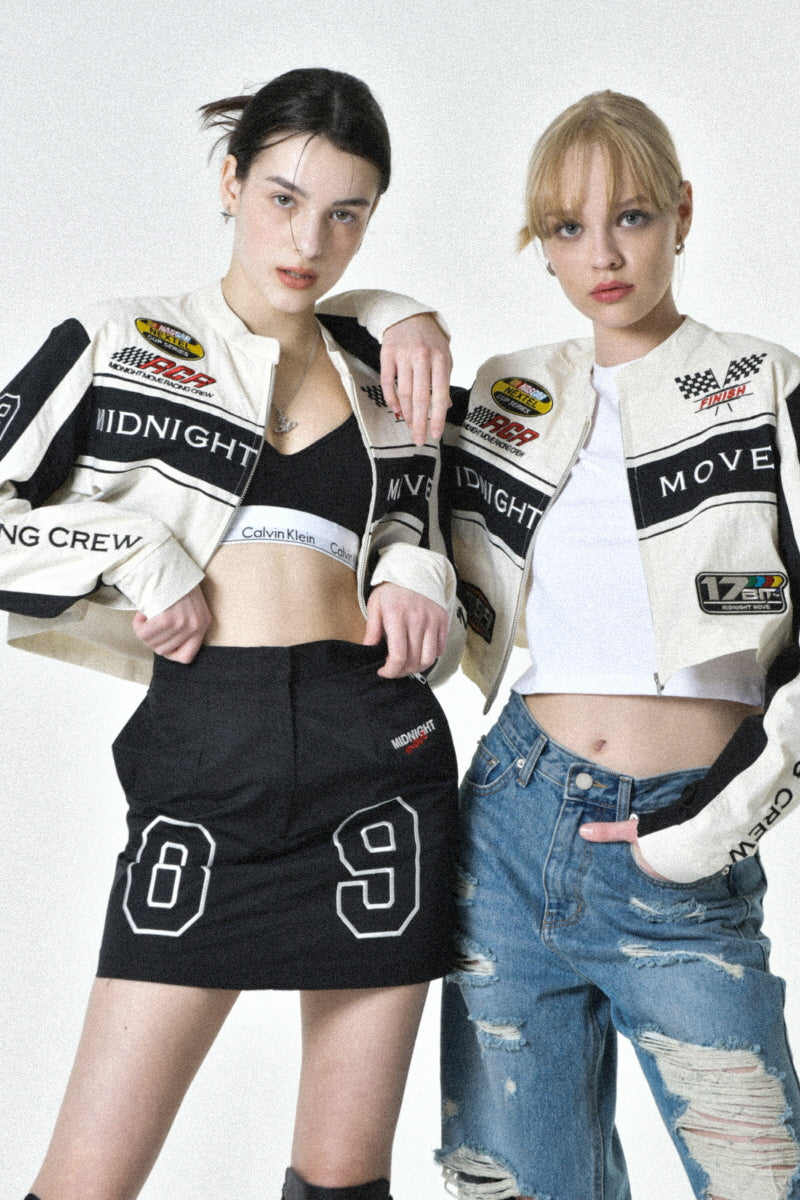 racing jacket (ivory)